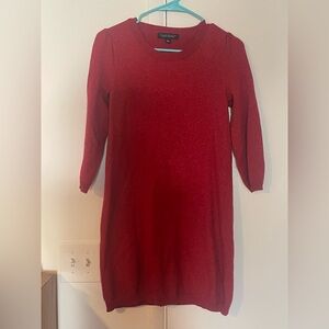 Banana Republic red tunic/sweater dress